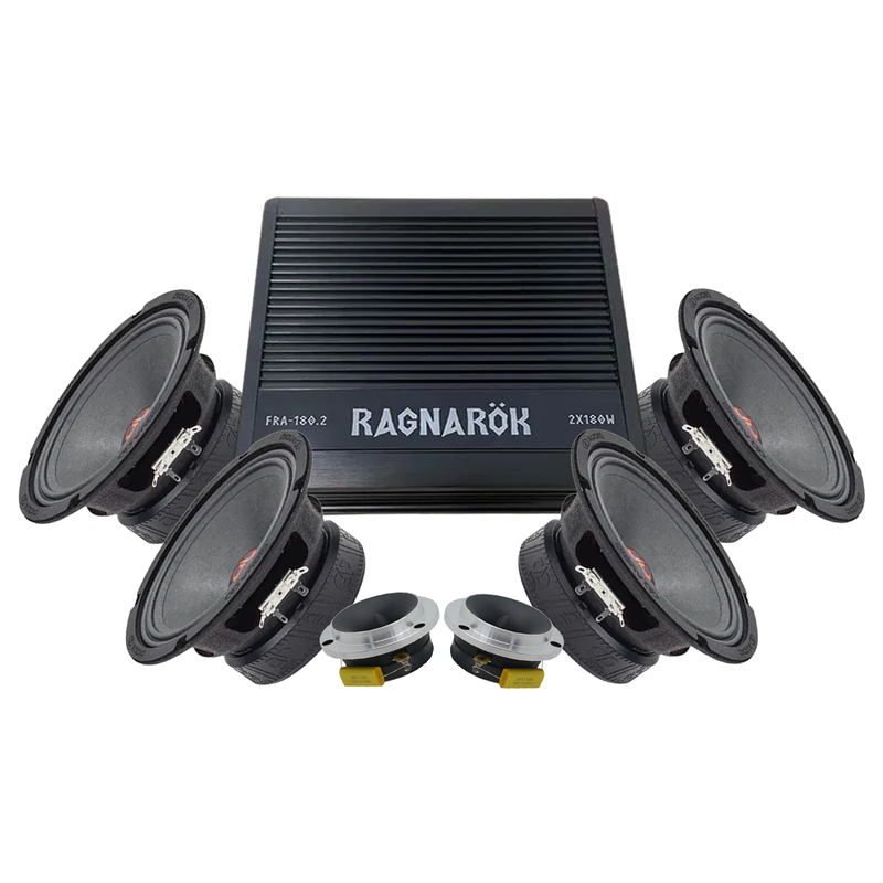 DD Audio VO-M206-S4 4x6.5" Amp kit