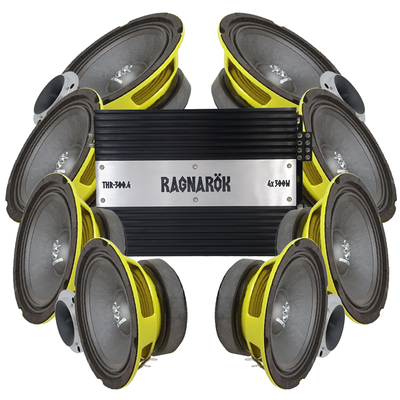 Ground Zero GZCK 165XSPL 8x6.5" Amp kit