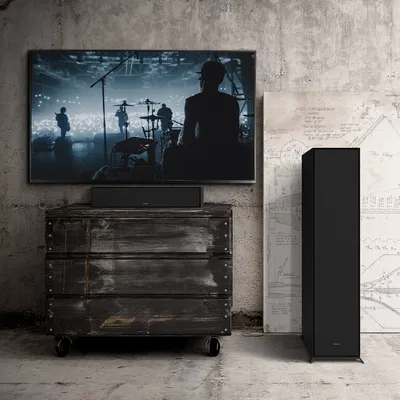 Klipsch R-30C, centerhögtalare, svart