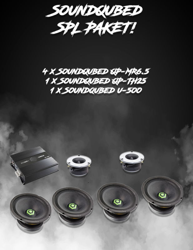 SoundQubed SPL paket med steg