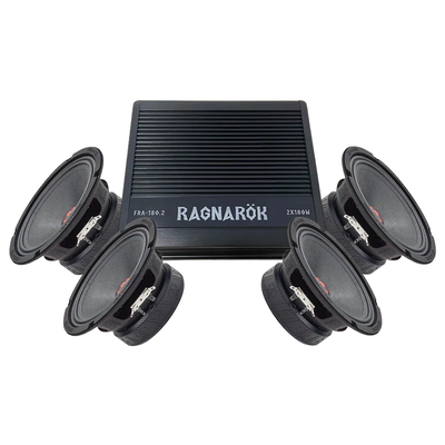 DD Audio VO-M206-S4 4x6.5" Amp pack