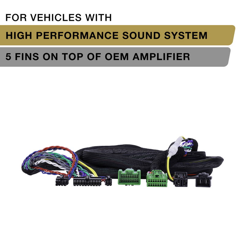 Phoenix Gold ZDC-VOL1 330cm cable with Volvo connectors for Volvos with 5 flanges on amp