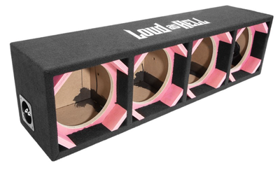 Loud as Hell 4x8" Kickplanka Rosa