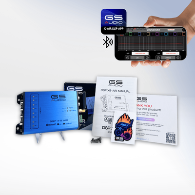 GS Audio X8-DSP MK2 - 8 kanals dsp