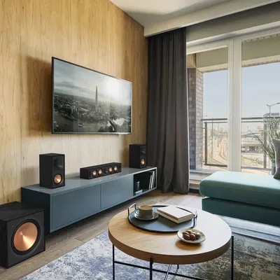 Klipsch R-30C, centerhögtalare, svart