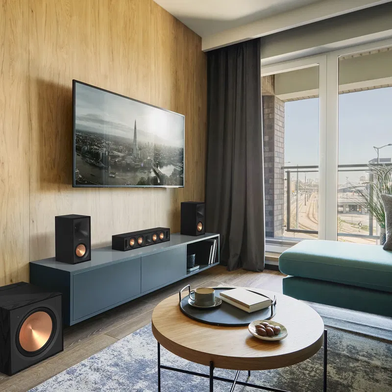 Klipsch R-30C, centerhögtalare, svart