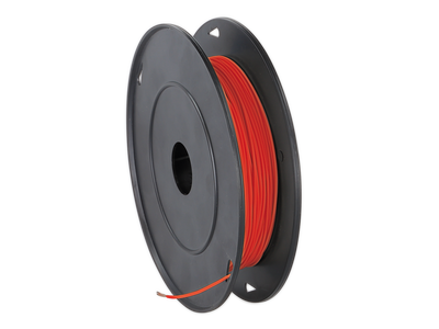0,75mm2 OFC-strömkabel Röd