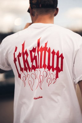 T-shirt Red Flames