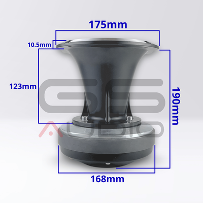 GS Audio DR76 - Driver med horn