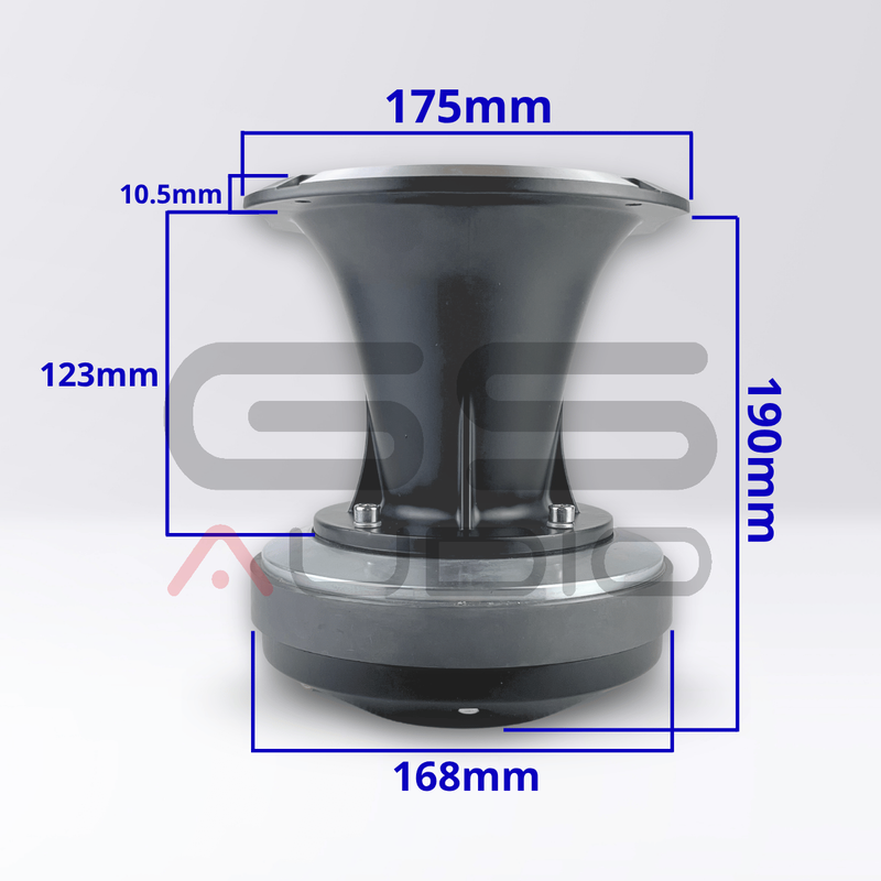GS Audio DR76 - Driver med horn