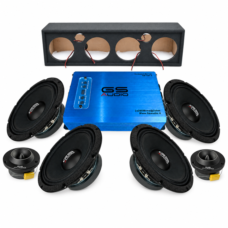 GS Audio small SPL 4x8" raggarplanka