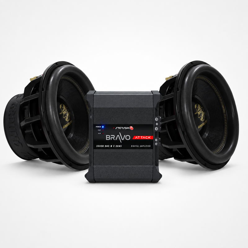 Ground Zero GZW Aniversery 2x12" basspack