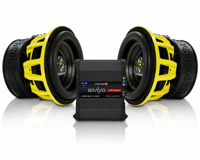 Ground Zero Hydrogen 2x8" med Stetsom monoblock