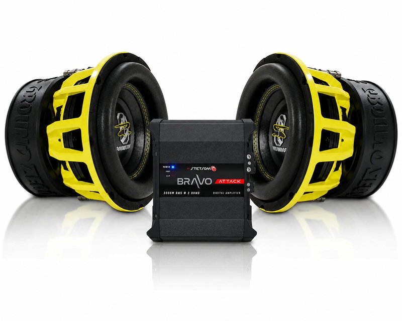 Ground Zero Hydrogen 2x8" med Stetsom monoblock