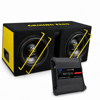 Ground Zero GZIB 2x10" baspaket