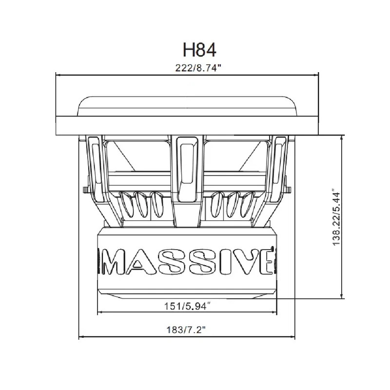 Massive Audio HIPPO 84