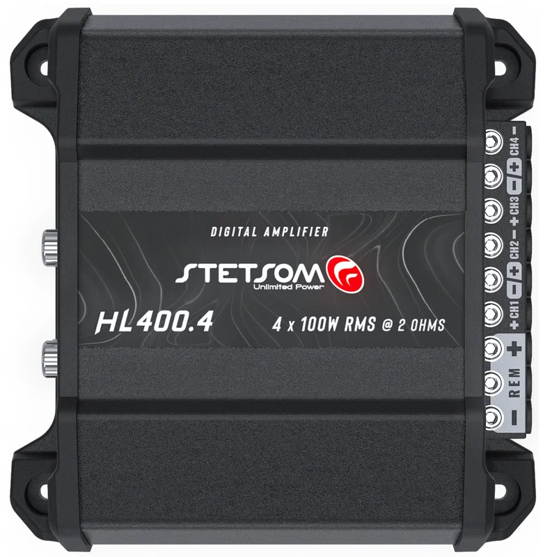 Stetsom HL400.4 4x105W RMS 2 Ohm