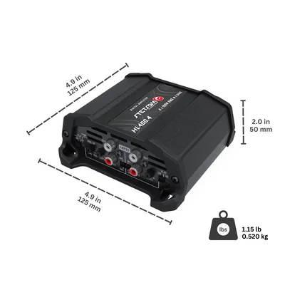 Stetsom HL400.4 4x105W RMS 2 Ohm