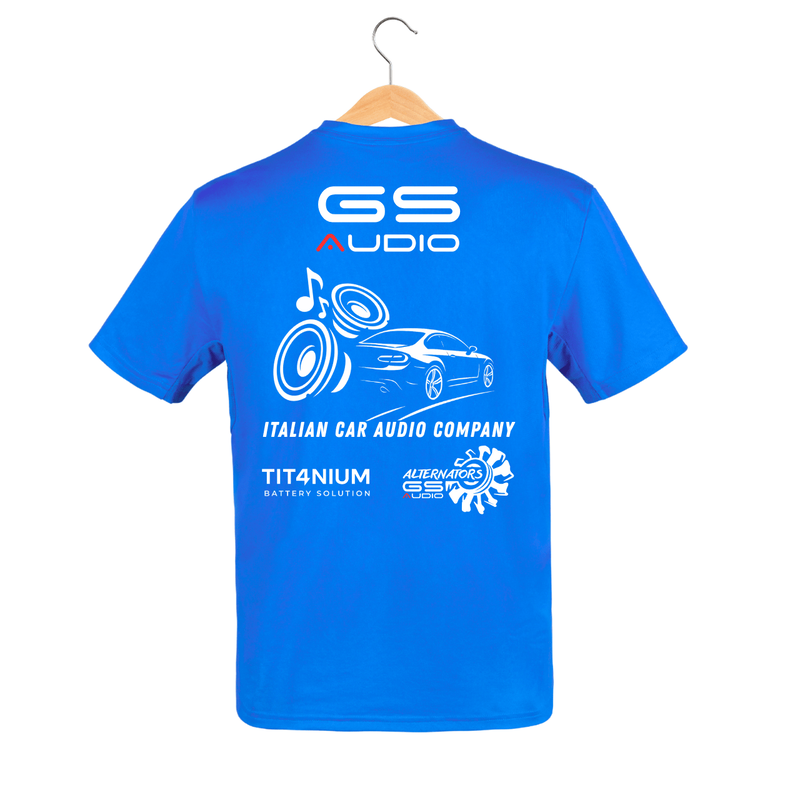 GS Audio Blue T-shirt