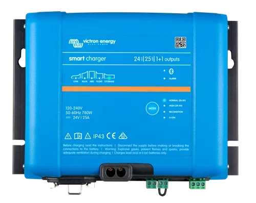 Smart IP43 Laddare 24V 25A 1+1 utg