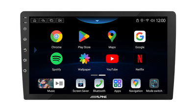 Alpine INE-AW409S – 9" Android 13 med trådlös CarPlay & Android Auto