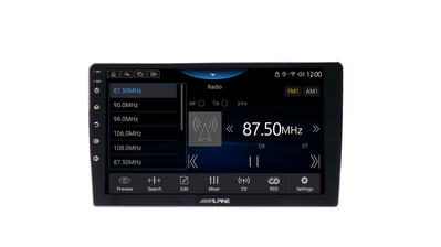Alpine INE-AW409S – 9" Android 13 med trådlös CarPlay & Android Auto