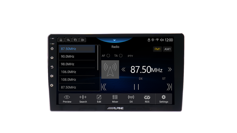 Alpine INE-AW409S – 9" Android 13 med trådlös CarPlay & Android Auto