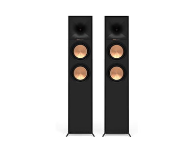 Klipsch R-600F, golvhögtalare, svart