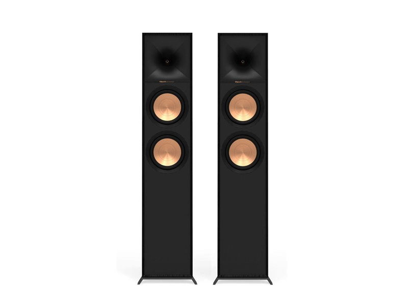 Klipsch R-600F, golvhögtalare, svart