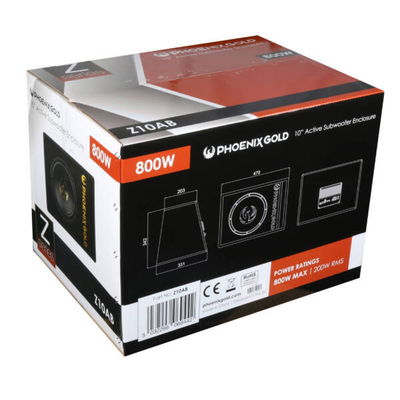 Phoenix Gold Z10AB 10 Active Subwoofer – 200W