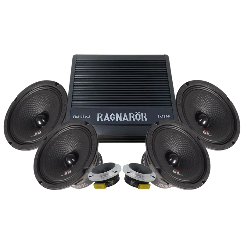 Edge EDBPRO6-E3 4x6.5" Amp kit