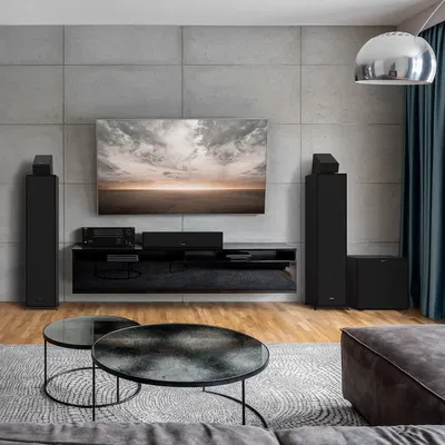 Klipsch R-30C, centerhögtalare, svart