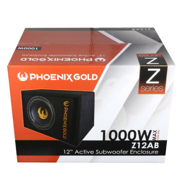 Phoenix Gold Z12AB - 12" Active Subwoofer – 500W