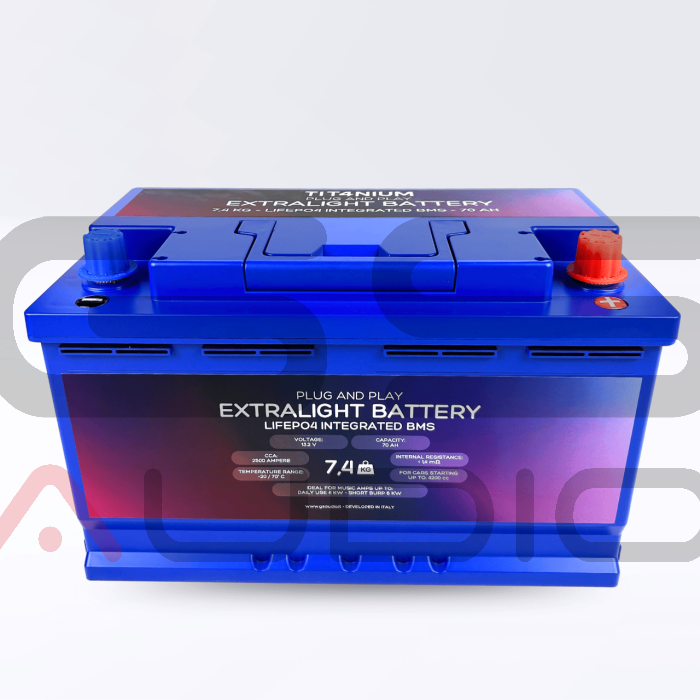Battery TIT4NIUM 70Ah ISO Battery - CCA:2500A LifePo4 13.2V