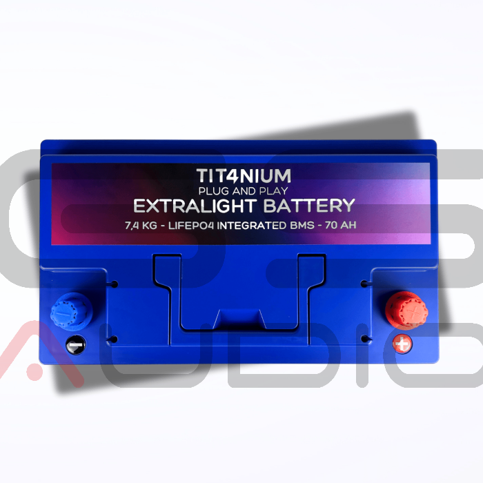 Battery TIT4NIUM 70Ah ISO Battery - CCA:2500A LifePo4 13.2V