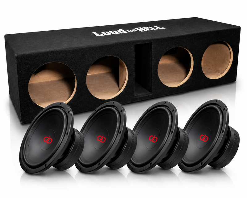 DD Audio Partyplanka 4x8"