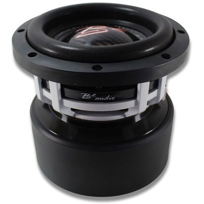 B2 Audio RAMPAGE Competition Series 6.5" 1000 Watt RMS Carbon Fiber Dual 2-Ohm 2" Voice Coil Subwoofer B2 Audio RAMPAGE Competition Series 6.5" 1000 Watt RMS Carbon Fiber Dual 2-Ohm 2" Voice Coil Subwoofer