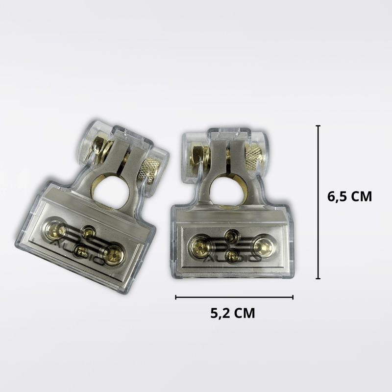GS Audio Battery Terminals (+/â€“) 2Ã—50 mmq + 2Ã—6 mmq