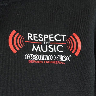 Ground Zero Black Hoodie XS
