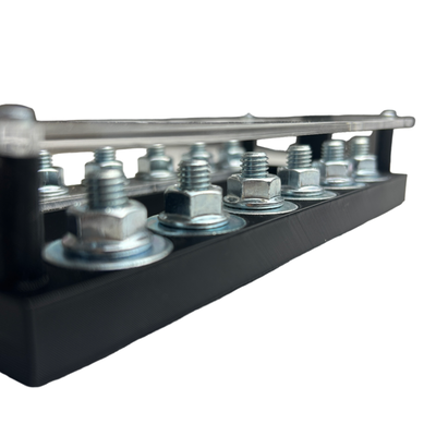 GS Audio | Portafusibili 6 connessioni ANL con Cover Plexiglass per car audio