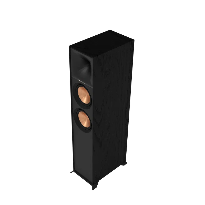 Klipsch R-600F, golvhögtalare, svart