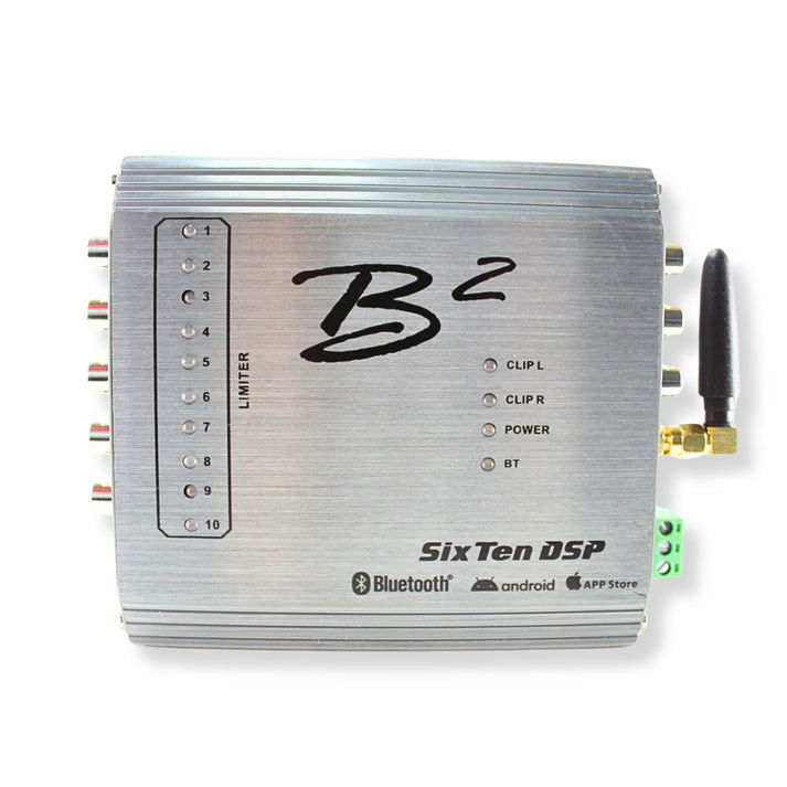 B2 Audio 6 input 10 output Channel DSP Bluetooth with IOS/Android App 96 KHz - 32 Bit B2 Audio 6 input 10 output Channel DSP Bluetooth with IOS/Android App 96 KHz - 32 Bit