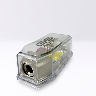 GS Audio Mini-ANL 1x70/2x25mm2 Strömblock GS Audio Mini-ANL 1x70/2x25mm2 Strömblock