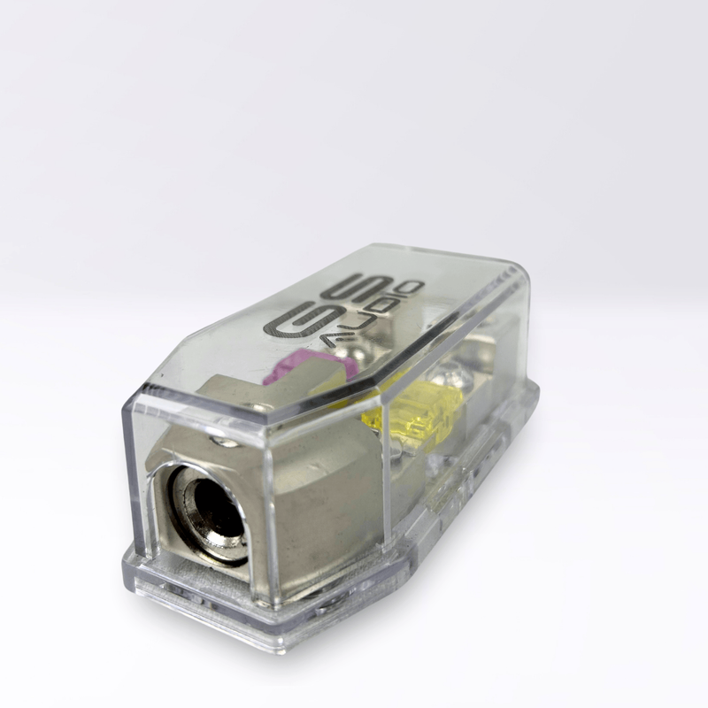 GS Audio Mini-ANL 1x70/2x25mm2 Strömblock GS Audio Mini-ANL 1x70/2x25mm2 Strömblock