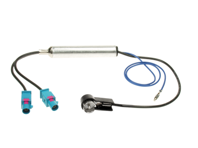 Antenna adapter double Fakra ISO Audi / Seat / Skoda / VW ( Huom! Acv on Phantom virralla ) 140294