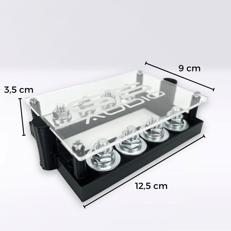 GS Audio | Car Audio 4 ANL Fuse Holder with Plexiglass Cover