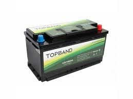 Topband Litium 12V 100Ah Heat & BT