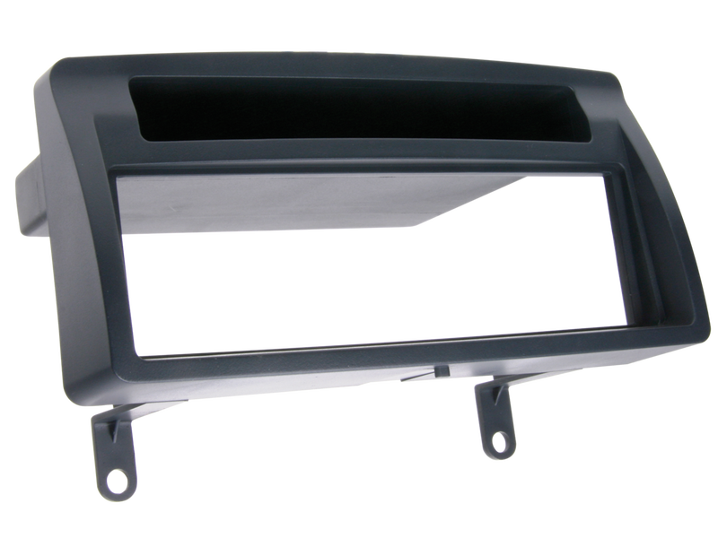 ACV 1-DIN facia plate with pocket Toyota Corolla 2002 dark grey 100617