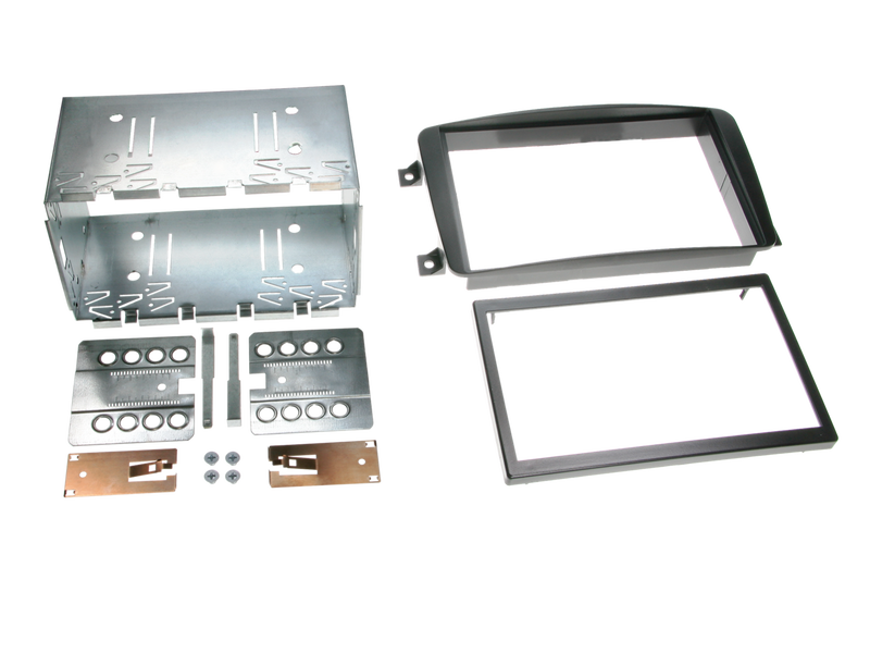 ACV 2-DIN facia plate Mercedes C /CLK/ Vito/ Viano black 100965 ACV 2-DIN facia plate Mercedes C /CLK/ Vito/ Viano black 100965