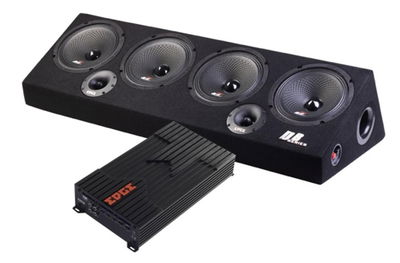 Raggarplankapaket DB-serien 8" med EDBX350.2 förstärkare Raggarplankapaket DB-serien 8" med EDBX350.2 förstärkare